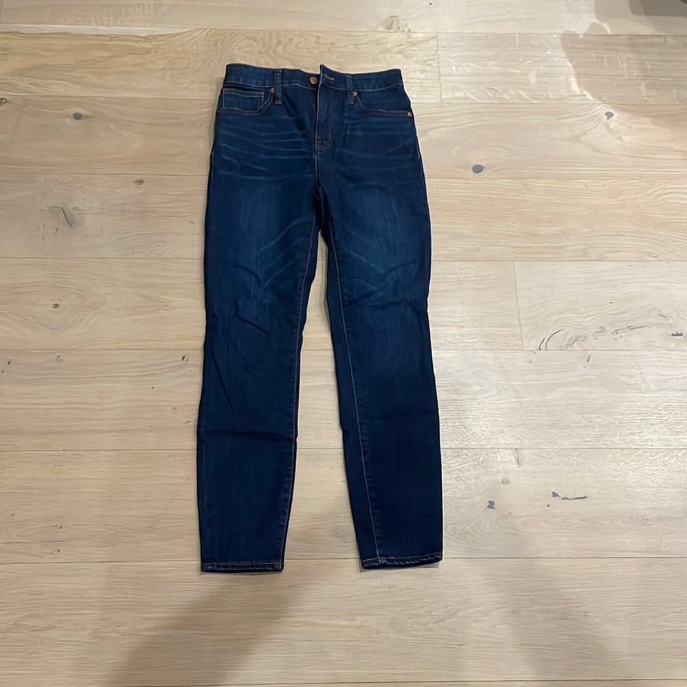 Madewell curvy high-rise skinny jeans size, never worn!!